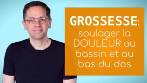 Grossesse: soulager la douleur au bassin et au bas du dos