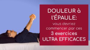 Douleur à l’épaule: vous devriez commencer par ces 3 exercices ultra efficaces