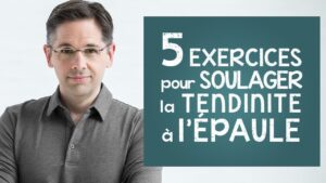 5 exercices pour soulager la tendinite à l'épaule