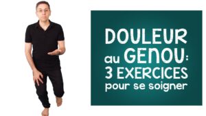 Douleur au genou: 3 exercices pour se soigner