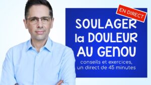 Soulager la douleur au genou: conseils et exercices