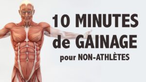 10 minutes de GAINAGE , exercices pour non-athlètes (niveau 1 - débutant)
