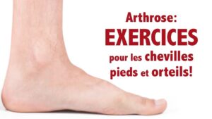 Arthrose: exercices pour les chevilles, les pieds et les orteils!