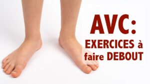 AVC: Exercices pour les pieds et chevilles | niv. 3 - avancé, debout