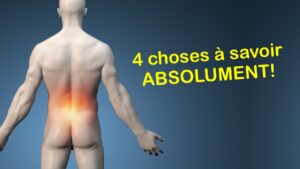 ARTHROSE au dos: 4 choses à savoir et à mettre de l'avant!