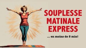 Souplesse matinale express: 3 exercices en moins de 5 minutes!