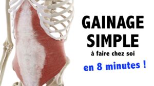 Exercices de gainage simples à faire chez soi (8 minutes)